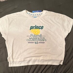 Prince Cloud White Pickleball Tee